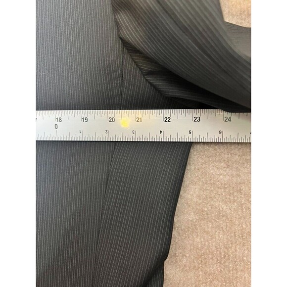 Perry Ellis Suit Jacket Men 44R Black three-button Single Vented Notched Collar - Picture 6 of 12